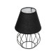 GLOBOSTAR® SHAPE 202-0057 Μοντέρνο Επιτραπέζιο Φωτιστικό Πορτατίφ με Ντουί 1 x E27 AC 220-240V IP20 - Μαύρο - Μ19 x Π19 x Υ28cm GLOBOSTAR® SHAPE 202-0057 Μοντέρνο Επιτραπέζιο Φωτιστικό Πορτατίφ με Ντουί 1 x E27 AC 220-240V IP20 - Μαύρο - Μ19 x Π19 x Υ28cm