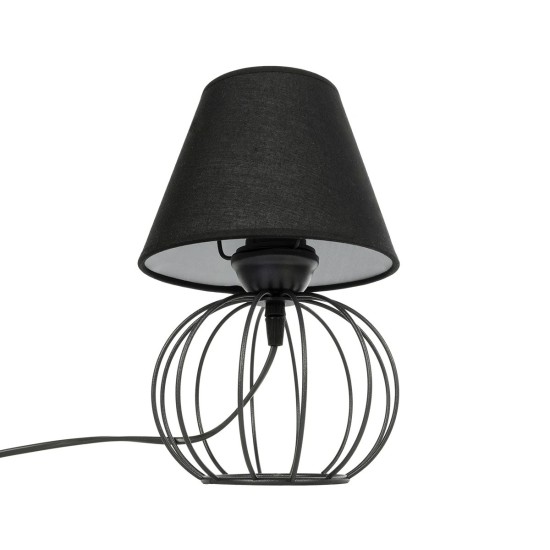 GLOBOSTAR® SHAPE 202-0057 Μοντέρνο Επιτραπέζιο Φωτιστικό Πορτατίφ με Ντουί 1 x E27 AC 220-240V IP20 - Μαύρο - Μ19 x Π19 x Υ28cm GLOBOSTAR® SHAPE 202-0057 Μοντέρνο Επιτραπέζιο Φωτιστικό Πορτατίφ με Ντουί 1 x E27 AC 220-240V IP20 - Μαύρο - Μ19 x Π19 x Υ28cm