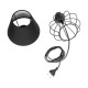 GLOBOSTAR® SHAPE 202-0057 Μοντέρνο Επιτραπέζιο Φωτιστικό Πορτατίφ με Ντουί 1 x E27 AC 220-240V IP20 - Μαύρο - Μ19 x Π19 x Υ28cm GLOBOSTAR® SHAPE 202-0057 Μοντέρνο Επιτραπέζιο Φωτιστικό Πορτατίφ με Ντουί 1 x E27 AC 220-240V IP20 - Μαύρο - Μ19 x Π19 x Υ28cm