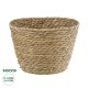 GloboStar® Artificial Garden SIFNOS 20267 Διακοσμητικό Πλεκτό Καλάθι - Κασπώ Γλάστρα - Flower Pot Μπεζ Φ22cm x Υ15cm GloboStar® Artificial Garden SIFNOS 20267 Διακοσμητικό Πλεκτό Καλάθι - Κασπώ Γλάστρα - Flower Pot Μπεζ Φ22cm x Υ15cm