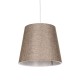 GLOBOSTAR® CONEY 203-0073 Μοντέρνο Κρεμαστό Φωτιστικό Οροφής με Ντουί 1 x E27 AC 220-240V IP20 - Καφέ - Μ26 x Π26 x Υ25cm GLOBOSTAR® CONEY 203-0073 Μοντέρνο Κρεμαστό Φωτιστικό Οροφής με Ντουί 1 x E27 AC 220-240V IP20 - Καφέ - Μ26 x Π26 x Υ25cm