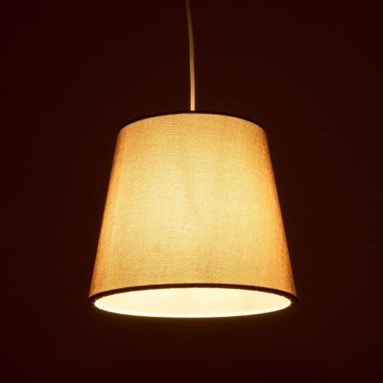 GLOBOSTAR® CONEY 203-0073 Μοντέρνο Κρεμαστό Φωτιστικό Οροφής με Ντουί 1 x E27 AC 220-240V IP20 - Καφέ - Μ26 x Π26 x Υ25cm GLOBOSTAR® CONEY 203-0073 Μοντέρνο Κρεμαστό Φωτιστικό Οροφής με Ντουί 1 x E27 AC 220-240V IP20 - Καφέ - Μ26 x Π26 x Υ25cm