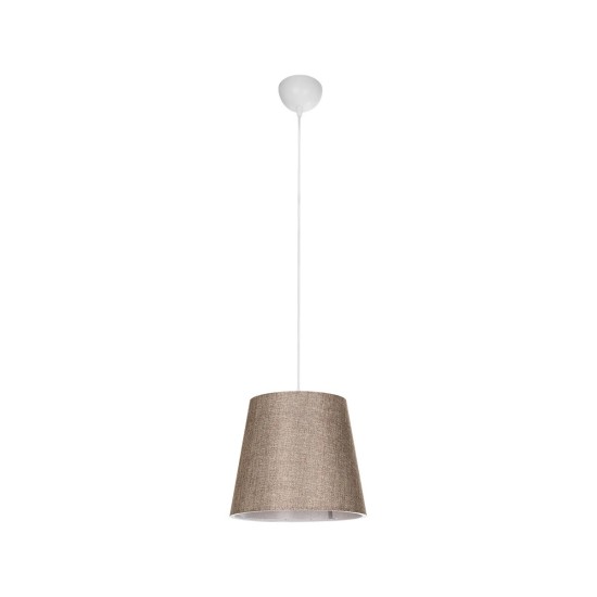 GLOBOSTAR® CONEY 203-0073 Μοντέρνο Κρεμαστό Φωτιστικό Οροφής με Ντουί 1 x E27 AC 220-240V IP20 - Καφέ - Μ26 x Π26 x Υ25cm GLOBOSTAR® CONEY 203-0073 Μοντέρνο Κρεμαστό Φωτιστικό Οροφής με Ντουί 1 x E27 AC 220-240V IP20 - Καφέ - Μ26 x Π26 x Υ25cm