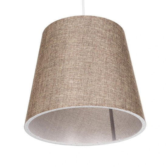 GLOBOSTAR® CONEY 203-0073 Μοντέρνο Κρεμαστό Φωτιστικό Οροφής με Ντουί 1 x E27 AC 220-240V IP20 - Καφέ - Μ26 x Π26 x Υ25cm GLOBOSTAR® CONEY 203-0073 Μοντέρνο Κρεμαστό Φωτιστικό Οροφής με Ντουί 1 x E27 AC 220-240V IP20 - Καφέ - Μ26 x Π26 x Υ25cm