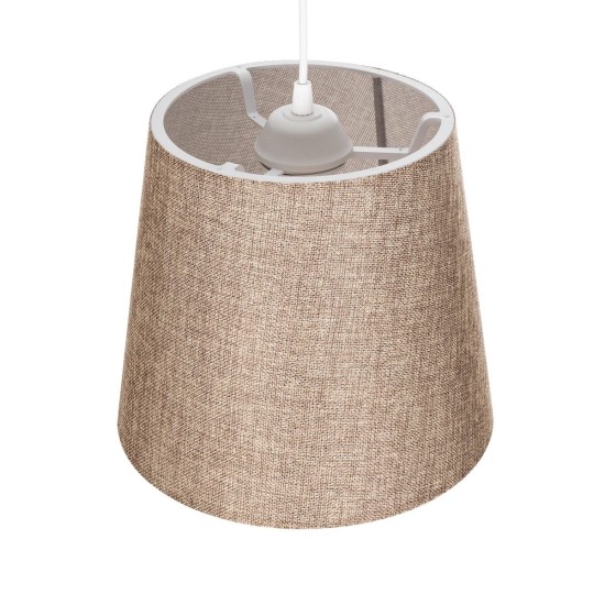 GLOBOSTAR® CONEY 203-0073 Μοντέρνο Κρεμαστό Φωτιστικό Οροφής με Ντουί 1 x E27 AC 220-240V IP20 - Καφέ - Μ26 x Π26 x Υ25cm GLOBOSTAR® CONEY 203-0073 Μοντέρνο Κρεμαστό Φωτιστικό Οροφής με Ντουί 1 x E27 AC 220-240V IP20 - Καφέ - Μ26 x Π26 x Υ25cm