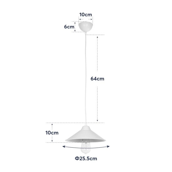 GLOBOSTAR® FONTE 203-0080 Μοντέρνο Κρεμαστό Φωτιστικό Οροφής με Ντουί 1 x E27 AC 220-240V IP20 - Μαύρο - Μ25.5 x Π25.5 x Υ10cm GLOBOSTAR® FONTE 203-0080 Μοντέρνο Κρεμαστό Φωτιστικό Οροφής με Ντουί 1 x E27 AC 220-240V IP20 - Μαύρο - Μ25.5 x Π25.5 x Υ10cm