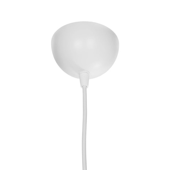 GLOBOSTAR® FONTE 203-0081 Μοντέρνο Κρεμαστό Φωτιστικό Οροφής με Ντουί 1 x E27 AC 220-240V IP20 - Λευκό - Μ25.5 x Π25.5 x Υ10cm GLOBOSTAR® FONTE 203-0081 Μοντέρνο Κρεμαστό Φωτιστικό Οροφής με Ντουί 1 x E27 AC 220-240V IP20 - Λευκό - Μ25.5 x Π25.5 x Υ10cm