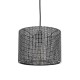 GLOBOSTAR® CLAIRIE 203-0133 Μοντέρνο Κρεμαστό Φωτιστικό Οροφής με Ντουί 1 x E27 AC 220-240V IP20 - Μαύρο & Λευκό - Μ22 x Π22 x Υ18cm GLOBOSTAR® CLAIRIE 203-0133 Μοντέρνο Κρεμαστό Φωτιστικό Οροφής με Ντουί 1 x E27 AC 220-240V IP20 - Μαύρο & Λευκό - Μ22 x Π22 x Υ18cm