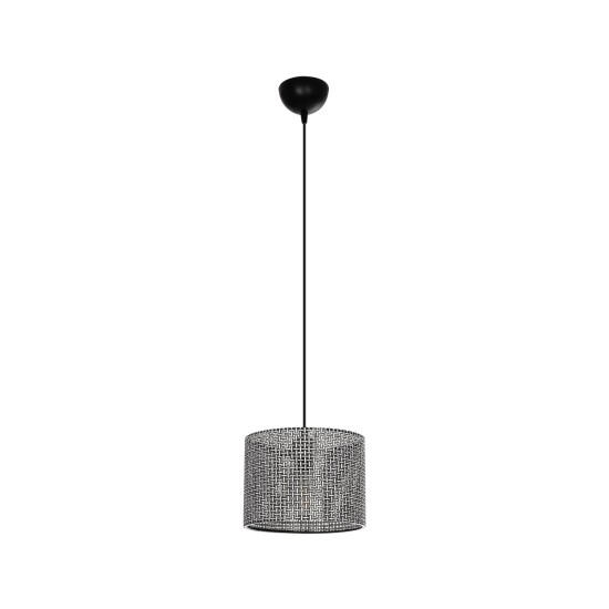 GLOBOSTAR® CLAIRIE 203-0133 Μοντέρνο Κρεμαστό Φωτιστικό Οροφής με Ντουί 1 x E27 AC 220-240V IP20 - Μαύρο & Λευκό - Μ22 x Π22 x Υ18cm GLOBOSTAR® CLAIRIE 203-0133 Μοντέρνο Κρεμαστό Φωτιστικό Οροφής με Ντουί 1 x E27 AC 220-240V IP20 - Μαύρο & Λευκό - Μ22 x Π22 x Υ18cm
