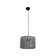 GLOBOSTAR® CLAIRIE 203-0136 Μοντέρνο Κρεμαστό Φωτιστικό Οροφής με Ντουί 1 x E27 AC 220-240V IP20 - Μαύρο & Λευκό - Μ30 x Π30 x Υ22cm GLOBOSTAR® CLAIRIE 203-0136 Μοντέρνο Κρεμαστό Φωτιστικό Οροφής με Ντουί 1 x E27 AC 220-240V IP20 - Μαύρο & Λευκό - Μ30 x Π30 x Υ22cm