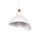 GLOBOSTAR® RIVE 203-0141 Μοντέρνο Κρεμαστό Φωτιστικό Οροφής με Ντουί 1 x E27 AC 220-240V IP20 - Λευκό & Χρυσό - Μ22 x Π20 x Υ22cm GLOBOSTAR® RIVE 203-0141 Μοντέρνο Κρεμαστό Φωτιστικό Οροφής με Ντουί 1 x E27 AC 220-240V IP20 - Λευκό & Χρυσό - Μ22 x Π20 x Υ22cm