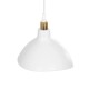 GLOBOSTAR® RIVE 203-0141 Μοντέρνο Κρεμαστό Φωτιστικό Οροφής με Ντουί 1 x E27 AC 220-240V IP20 - Λευκό & Χρυσό - Μ22 x Π20 x Υ22cm GLOBOSTAR® RIVE 203-0141 Μοντέρνο Κρεμαστό Φωτιστικό Οροφής με Ντουί 1 x E27 AC 220-240V IP20 - Λευκό & Χρυσό - Μ22 x Π20 x Υ22cm