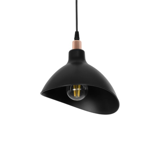GLOBOSTAR® RIVE 203-0143 Μοντέρνο Κρεμαστό Φωτιστικό Οροφής με Ντουί 1 x E27 AC 220-240V IP20 - Μάυρο & Χαλκινο - Μ22 x Π20 x Υ22cm GLOBOSTAR® RIVE 203-0143 Μοντέρνο Κρεμαστό Φωτιστικό Οροφής με Ντουί 1 x E27 AC 220-240V IP20 - Μάυρο & Χαλκινο - Μ22 x Π20 x Υ22cm