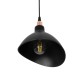 GLOBOSTAR® RIVE 203-0143 Μοντέρνο Κρεμαστό Φωτιστικό Οροφής με Ντουί 1 x E27 AC 220-240V IP20 - Μάυρο & Χαλκινο - Μ22 x Π20 x Υ22cm GLOBOSTAR® RIVE 203-0143 Μοντέρνο Κρεμαστό Φωτιστικό Οροφής με Ντουί 1 x E27 AC 220-240V IP20 - Μάυρο & Χαλκινο - Μ22 x Π20 x Υ22cm