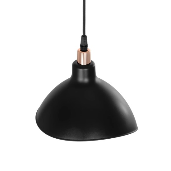 GLOBOSTAR® RIVE 203-0143 Μοντέρνο Κρεμαστό Φωτιστικό Οροφής με Ντουί 1 x E27 AC 220-240V IP20 - Μάυρο & Χαλκινο - Μ22 x Π20 x Υ22cm GLOBOSTAR® RIVE 203-0143 Μοντέρνο Κρεμαστό Φωτιστικό Οροφής με Ντουί 1 x E27 AC 220-240V IP20 - Μάυρο & Χαλκινο - Μ22 x Π20 x Υ22cm