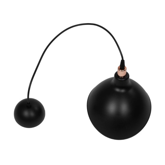 GLOBOSTAR® RIVE 203-0143 Μοντέρνο Κρεμαστό Φωτιστικό Οροφής με Ντουί 1 x E27 AC 220-240V IP20 - Μάυρο & Χαλκινο - Μ22 x Π20 x Υ22cm GLOBOSTAR® RIVE 203-0143 Μοντέρνο Κρεμαστό Φωτιστικό Οροφής με Ντουί 1 x E27 AC 220-240V IP20 - Μάυρο & Χαλκινο - Μ22 x Π20 x Υ22cm