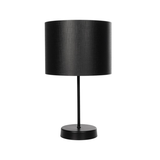 GLOBOSTAR® WIZ 203-0178 Μοντέρνο Επιτραπέζιο Φωτιστικό Πορτατίφ με Ντουί 1 x E27 AC 220-240V IP20 - Μαύρο - Μ22 x Π22 x Υ36.5cm GLOBOSTAR® WIZ 203-0178 Μοντέρνο Επιτραπέζιο Φωτιστικό Πορτατίφ με Ντουί 1 x E27 AC 220-240V IP20 - Μαύρο - Μ22 x Π22 x Υ36.5cm