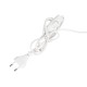 GLOBOSTAR® WIZ 203-0179 Μοντέρνο Επιτραπέζιο Φωτιστικό Πορτατίφ με Ντουί 1 x E27 AC 220-240V IP20 - Ασημί & Γκρι - Μ22 x Π22 x Υ36.5cm GLOBOSTAR® WIZ 203-0179 Μοντέρνο Επιτραπέζιο Φωτιστικό Πορτατίφ με Ντουί 1 x E27 AC 220-240V IP20 - Ασημί & Γκρι - Μ22 x Π22 x Υ36.5cm