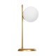 GLOBOSTAR® GLOBUS 203-0182 Μοντέρνο Επιτραπέζιο Φωτιστικό Πορτατίφ με Ντουί 1 x E27 AC 220-240V IP20 - Χρυσό & Λευκό - Μ21 x Π17 x Υ45cm GLOBOSTAR® GLOBUS 203-0182 Μοντέρνο Επιτραπέζιο Φωτιστικό Πορτατίφ με Ντουί 1 x E27 AC 220-240V IP20 - Χρυσό & Λευκό - Μ21 x Π17 x Υ45cm