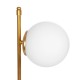 GLOBOSTAR® GLOBUS 203-0182 Μοντέρνο Επιτραπέζιο Φωτιστικό Πορτατίφ με Ντουί 1 x E27 AC 220-240V IP20 - Χρυσό & Λευκό - Μ21 x Π17 x Υ45cm GLOBOSTAR® GLOBUS 203-0182 Μοντέρνο Επιτραπέζιο Φωτιστικό Πορτατίφ με Ντουί 1 x E27 AC 220-240V IP20 - Χρυσό & Λευκό - Μ21 x Π17 x Υ45cm