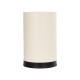 GLOBOSTAR® CYLINDER 203-0183 Μοντέρνο Επιτραπέζιο Φωτιστικό Πορτατίφ με Ντουί 1 x E27 AC 220-240V IP20 - Μαύρο & Μπεζ - Μ14 x Π14 x Υ22cm GLOBOSTAR® CYLINDER 203-0183 Μοντέρνο Επιτραπέζιο Φωτιστικό Πορτατίφ με Ντουί 1 x E27 AC 220-240V IP20 - Μαύρο & Μπεζ - Μ14 x Π14 x Υ22cm