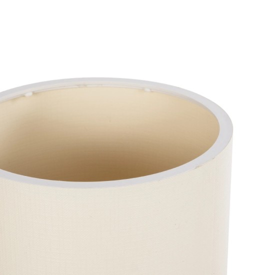 GLOBOSTAR® CYLINDER 203-0183 Μοντέρνο Επιτραπέζιο Φωτιστικό Πορτατίφ με Ντουί 1 x E27 AC 220-240V IP20 - Μαύρο & Μπεζ - Μ14 x Π14 x Υ22cm GLOBOSTAR® CYLINDER 203-0183 Μοντέρνο Επιτραπέζιο Φωτιστικό Πορτατίφ με Ντουί 1 x E27 AC 220-240V IP20 - Μαύρο & Μπεζ - Μ14 x Π14 x Υ22cm