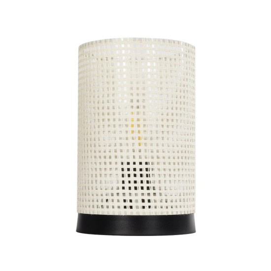 GLOBOSTAR® CYLINDER 203-0184 Μοντέρνο Επιτραπέζιο Φωτιστικό Πορτατίφ με Ντουί 1 x E27 AC 220-240V IP20 - Μαύρο & Λευκό - Μ14 x Π14 x Υ22cm GLOBOSTAR® CYLINDER 203-0184 Μοντέρνο Επιτραπέζιο Φωτιστικό Πορτατίφ με Ντουί 1 x E27 AC 220-240V IP20 - Μαύρο & Λευκό - Μ14 x Π14 x Υ22cm