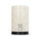 GLOBOSTAR® CYLINDER 203-0184 Μοντέρνο Επιτραπέζιο Φωτιστικό Πορτατίφ με Ντουί 1 x E27 AC 220-240V IP20 - Μαύρο & Λευκό - Μ14 x Π14 x Υ22cm GLOBOSTAR® CYLINDER 203-0184 Μοντέρνο Επιτραπέζιο Φωτιστικό Πορτατίφ με Ντουί 1 x E27 AC 220-240V IP20 - Μαύρο & Λευκό - Μ14 x Π14 x Υ22cm