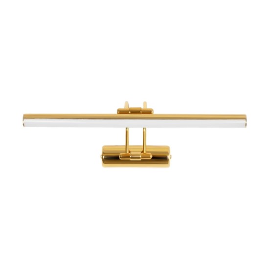 GLOBOSTAR® REFINE 203-0185 Μοντέρνο Φωτιστικό Τοίχου - Απλίκα Καθρέπτη Μπάνιου LED 7W 640lm 120° AC 220-240V IP44 Θερμό Λευκό 2700K - Lumileds SMD Chip - Χρυσό - Μ35 x Π21 x Υ12cm - 2 Χρόνια Εγγύηση GLOBOSTAR® REFINE 203-0185 Μοντέρνο Φωτιστικό Τοίχου - Απλίκα Καθρέπτη Μπάνιου LED 7W 640lm 120° AC 220-240V IP44 Θερμό Λευκό 2700K - Lumileds SMD Chip - Χρυσό - Μ35 x Π21 x Υ12cm - 2 Χρόνια Εγγύηση