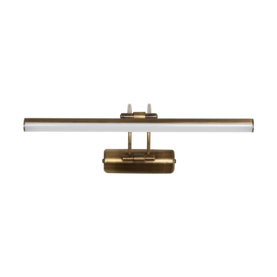 GLOBOSTAR® REFINE 203-0186 Μοντέρνο Φωτιστικό Τοίχου - Απλίκα Καθρέπτη Μπάνιου LED 7W 640lm 120° AC 220-240V IP44 Θερμό Λευκό 2700K - Lumileds SMD Chip - Μπρούτζινο - Μ35 x Π21 x Υ12cm - 2 Χρόνια Εγγύηση GLOBOSTAR® REFINE 203-0186 Μοντέρνο Φωτιστικό Τοίχου - Απλίκα Καθρέπτη Μπάνιου LED 7W 640lm 120° AC 220-240V IP44 Θερμό Λευκό 2700K - Lumileds SMD Chip - Μπρούτζινο - Μ35 x Π21 x Υ12cm - 2 Χρόνια Εγγύηση