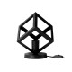 GLOBOSTAR® DISE 203-0272 Μοντέρνο Επιτραπέζιο Φωτιστικό Πορτατίφ με Ντουί 1 x E27 AC 220-240V IP20 - Μαύρο - Μ28 x Π28 x Υ29cm GLOBOSTAR® DISE 203-0272 Μοντέρνο Επιτραπέζιο Φωτιστικό Πορτατίφ με Ντουί 1 x E27 AC 220-240V IP20 - Μαύρο - Μ28 x Π28 x Υ29cm