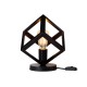 GLOBOSTAR® DISE 203-0272 Μοντέρνο Επιτραπέζιο Φωτιστικό Πορτατίφ με Ντουί 1 x E27 AC 220-240V IP20 - Μαύρο - Μ28 x Π28 x Υ29cm GLOBOSTAR® DISE 203-0272 Μοντέρνο Επιτραπέζιο Φωτιστικό Πορτατίφ με Ντουί 1 x E27 AC 220-240V IP20 - Μαύρο - Μ28 x Π28 x Υ29cm