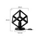 GLOBOSTAR® DISE 203-0272 Μοντέρνο Επιτραπέζιο Φωτιστικό Πορτατίφ με Ντουί 1 x E27 AC 220-240V IP20 - Μαύρο - Μ28 x Π28 x Υ29cm GLOBOSTAR® DISE 203-0272 Μοντέρνο Επιτραπέζιο Φωτιστικό Πορτατίφ με Ντουί 1 x E27 AC 220-240V IP20 - Μαύρο - Μ28 x Π28 x Υ29cm