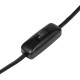 GLOBOSTAR® DISE 203-0272 Μοντέρνο Επιτραπέζιο Φωτιστικό Πορτατίφ με Ντουί 1 x E27 AC 220-240V IP20 - Μαύρο - Μ28 x Π28 x Υ29cm GLOBOSTAR® DISE 203-0272 Μοντέρνο Επιτραπέζιο Φωτιστικό Πορτατίφ με Ντουί 1 x E27 AC 220-240V IP20 - Μαύρο - Μ28 x Π28 x Υ29cm