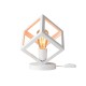 GLOBOSTAR® DISE 203-0273 Μοντέρνο Επιτραπέζιο Φωτιστικό Πορτατίφ με Ντουί 1 x E27 AC 220-240V IP20 - Λευκό - Μ28 x Π28 x Υ29cm GLOBOSTAR® DISE 203-0273 Μοντέρνο Επιτραπέζιο Φωτιστικό Πορτατίφ με Ντουί 1 x E27 AC 220-240V IP20 - Λευκό - Μ28 x Π28 x Υ29cm