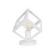 GLOBOSTAR® DISE 203-0273 Μοντέρνο Επιτραπέζιο Φωτιστικό Πορτατίφ με Ντουί 1 x E27 AC 220-240V IP20 - Λευκό - Μ28 x Π28 x Υ29cm GLOBOSTAR® DISE 203-0273 Μοντέρνο Επιτραπέζιο Φωτιστικό Πορτατίφ με Ντουί 1 x E27 AC 220-240V IP20 - Λευκό - Μ28 x Π28 x Υ29cm