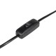 GLOBOSTAR® GAZETA 203-0296 Μοντέρνο Επιτραπέζιο Φωτιστικό Πορτατίφ με Ντουί 1 x E27 AC 220-240V IP20 - Μαύρο - Μ25 x Π25 x Υ39cm GLOBOSTAR® GAZETA 203-0296 Μοντέρνο Επιτραπέζιο Φωτιστικό Πορτατίφ με Ντουί 1 x E27 AC 220-240V IP20 - Μαύρο - Μ25 x Π25 x Υ39cm