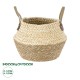 GloboStar® Artificial Garden ANDROS 20316 Διακοσμητικό Πλεκτό Καλάθι - Κασπώ Γλάστρα - Flower Pot Καφέ με Μπεζ Φ22cm x Υ26cm GloboStar® Artificial Garden ANDROS 20316 Διακοσμητικό Πλεκτό Καλάθι - Κασπώ Γλάστρα - Flower Pot Καφέ με Μπεζ Φ22cm x Υ26cm