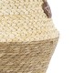 GloboStar® Artificial Garden ANDROS 20316 Διακοσμητικό Πλεκτό Καλάθι - Κασπώ Γλάστρα - Flower Pot Καφέ με Μπεζ Φ22cm x Υ26cm GloboStar® Artificial Garden ANDROS 20316 Διακοσμητικό Πλεκτό Καλάθι - Κασπώ Γλάστρα - Flower Pot Καφέ με Μπεζ Φ22cm x Υ26cm