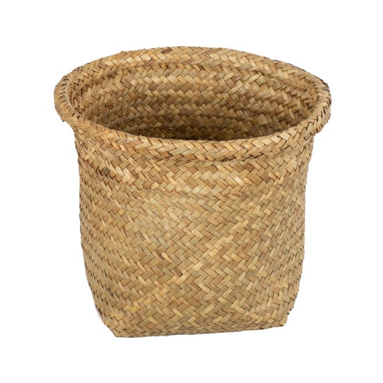 GloboStar® Artificial Garden CECILIA 20342 Διακοσμητικό Ψάθινο Καλάθι - Κασπώ Γλάστρα - Flower Pot Μπεζ Φ24cm x Υ24cm GloboStar® Artificial Garden CECILIA 20342 Διακοσμητικό Ψάθινο Καλάθι - Κασπώ Γλάστρα - Flower Pot Μπεζ Φ24cm x Υ24cm