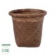 GloboStar® Artificial Garden SKIATHOS 20345 Διακοσμητικό Ψάθινο Καλάθι - Κασπώ Γλάστρα - Flower Pot Καφέ Φ24cm x Υ24cm GloboStar® Artificial Garden SKIATHOS 20345 Διακοσμητικό Ψάθινο Καλάθι - Κασπώ Γλάστρα - Flower Pot Καφέ Φ24cm x Υ24cm