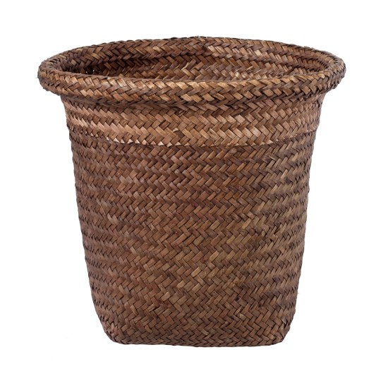 GloboStar® Artificial Garden SKIATHOS 20345 Διακοσμητικό Ψάθινο Καλάθι - Κασπώ Γλάστρα - Flower Pot Καφέ Φ24cm x Υ24cm GloboStar® Artificial Garden SKIATHOS 20345 Διακοσμητικό Ψάθινο Καλάθι - Κασπώ Γλάστρα - Flower Pot Καφέ Φ24cm x Υ24cm