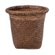 GloboStar® Artificial Garden SKIATHOS 20345 Διακοσμητικό Ψάθινο Καλάθι - Κασπώ Γλάστρα - Flower Pot Καφέ Φ24cm x Υ24cm GloboStar® Artificial Garden SKIATHOS 20345 Διακοσμητικό Ψάθινο Καλάθι - Κασπώ Γλάστρα - Flower Pot Καφέ Φ24cm x Υ24cm