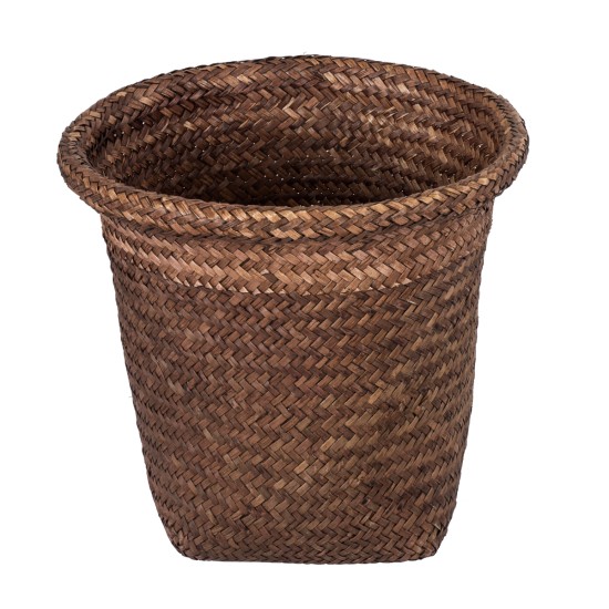 GloboStar® Artificial Garden SKIATHOS 20345 Διακοσμητικό Ψάθινο Καλάθι - Κασπώ Γλάστρα - Flower Pot Καφέ Φ24cm x Υ24cm GloboStar® Artificial Garden SKIATHOS 20345 Διακοσμητικό Ψάθινο Καλάθι - Κασπώ Γλάστρα - Flower Pot Καφέ Φ24cm x Υ24cm