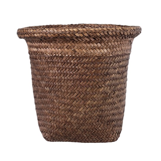GloboStar® Artificial Garden SKIATHOS 20345 Διακοσμητικό Ψάθινο Καλάθι - Κασπώ Γλάστρα - Flower Pot Καφέ Φ24cm x Υ24cm GloboStar® Artificial Garden SKIATHOS 20345 Διακοσμητικό Ψάθινο Καλάθι - Κασπώ Γλάστρα - Flower Pot Καφέ Φ24cm x Υ24cm