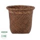 GloboStar® Artificial Garden SKIATHOS 20346 Διακοσμητικό Ψάθινο Καλάθι - Κασπώ Γλάστρα - Flower Pot Καφέ Φ26cm x Υ26cm GloboStar® Artificial Garden SKIATHOS 20346 Διακοσμητικό Ψάθινο Καλάθι - Κασπώ Γλάστρα - Flower Pot Καφέ Φ26cm x Υ26cm