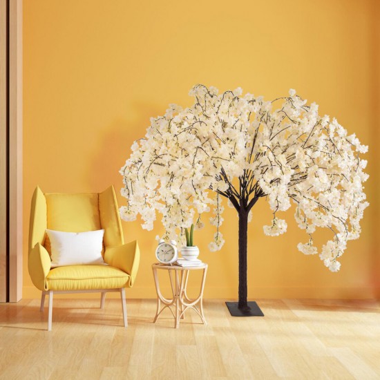 GloboStar® Artificial Garden SALMON CHERRY BLOSSOM TREE 20358 Τεχνητό Διακοσμητικό Δέντρο Μπεζ Άνθος Κερασιάς Υ140cm GloboStar® Artificial Garden SALMON CHERRY BLOSSOM TREE 20358 Τεχνητό Διακοσμητικό Δέντρο Μπεζ Άνθος Κερασιάς Υ140cm