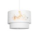 GLOBOSTAR® GIRAFFE 204-0007 Παιδικό Κρεμαστό Φωτιστικό Οροφής με Ντουί 1 x E27 AC 220-240V IP20 - Πολύχρωμο - Μ30 x Π30 x Υ24cm