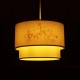 GLOBOSTAR® GIRAFFE 204-0007 Παιδικό Κρεμαστό Φωτιστικό Οροφής με Ντουί 1 x E27 AC 220-240V IP20 - Πολύχρωμο - Μ30 x Π30 x Υ24cm