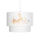 GLOBOSTAR® GIRAFFE 204-0007 Παιδικό Κρεμαστό Φωτιστικό Οροφής με Ντουί 1 x E27 AC 220-240V IP20 - Πολύχρωμο - Μ30 x Π30 x Υ24cm